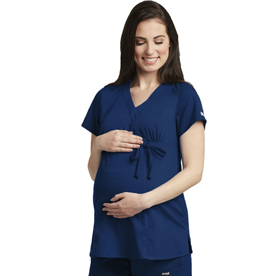 Grey's Anatomy Maternity Scrub Top #6103- Barco Uniforms