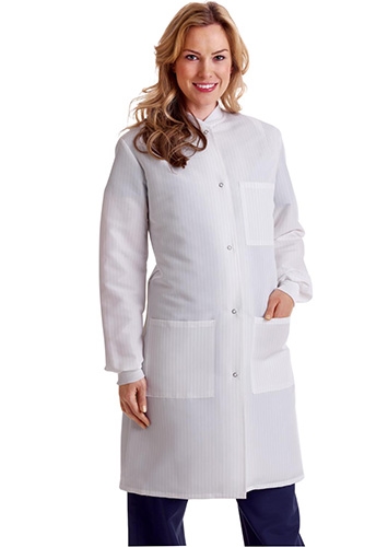 ResiStat Ladies' Protective Lab Coats | Reusable Protective Barrier Coats